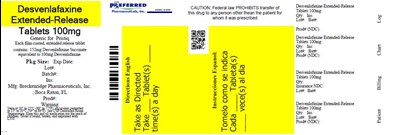 Desvenlafaxine Extended Release Tablets 100mg